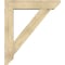 Ekena Millwork Traditional Slat Rough Sawn Bracket w/ Offset Brace, Douglas Fir, 8"W x 38"D x 44"H BKT0806X38X44TRA06RDF - alternate 4